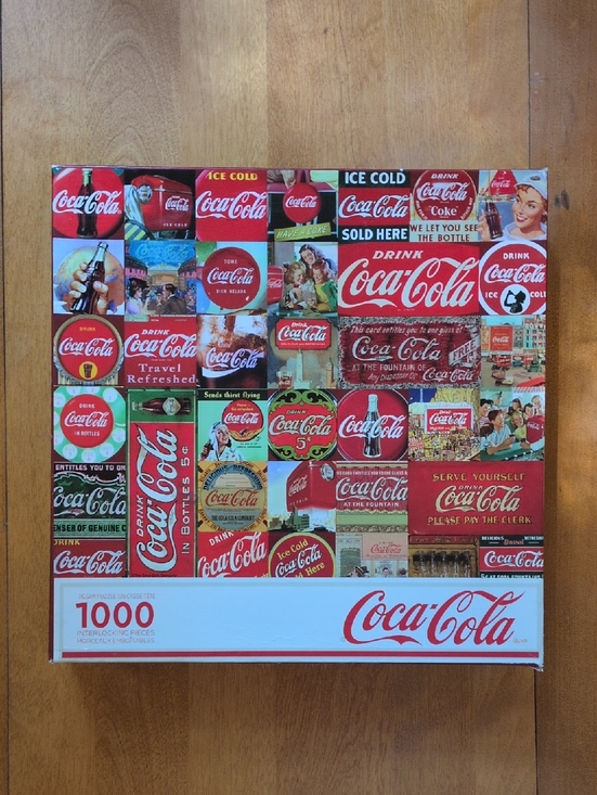 Springbok Other - It's The Real Thing Coca-Cola Springbok 1000 Piece Puzzle